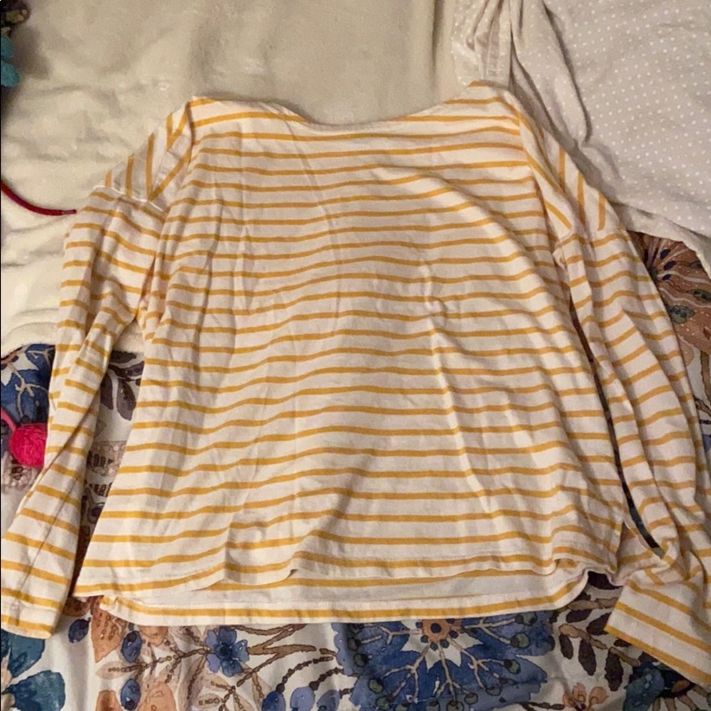 Old navy striped long sleeve shirt